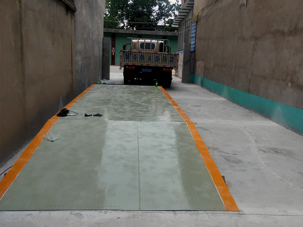 安徽渦陽縣殷廟農(nóng)業(yè)合作社30噸地磅2
